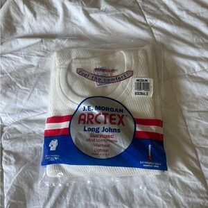 Vtg J.E. Morgan ARCTEX Boys Thermal Shirt Medium 10-12 NOS Made in USA Waffle
